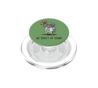 Fantasy Football, We Draft At Dawn, Funny Fall, PopSockets PopGrip for MagSafe
