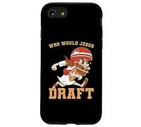Fantasy Football Who Would Jesus Draft Christian Draft Party Case for iPhone SE (2020) / 7/8