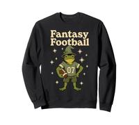 Fantasy Football Wizard Frog Player Draft Day Sweatshirt