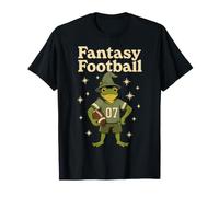 Fantasy Football Wizard Frog Player Draft Day T-Shirt