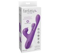 Fantasy for Her IntiMotion Pulse Pro Vibrator, Purple, 24 cm