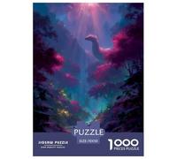 Fantasy Forest 3D Paper Puzzle Game 70x50cm/1000pcs, Magical Path - Educational And Creative, Stress-relief And Unique Decoration, Great Gift for Everyone