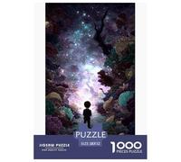 Fantasy Forest 3D Puzzle 52x38cm/1000pcs, - Educational Game for Adults And Teenagers, Stress-relief And Home Decoration, Practical Gift