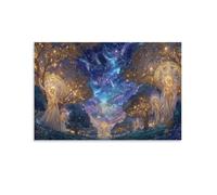 Fantasy Forest Angels,1000-piece puzzle,Adult Jigsaw Puzzles Children's Jigsaw Puzzles Paper Jigsaw Puzzle Toy DIY Set Home Decoration,38x52cm