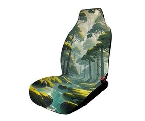 Fantasy Forest Car Seat Covers Universal, 1PCS Carseat Protector - Stretchable Fabric, Anti-Slip Elastic Car Seat Protector for Cars, SUV, Trucks