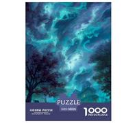Fantasy Forest Puzzles 1000 Piece Challenge Toy Adults And over 12 Years Old Magical Clouds Family Fun Puzzle Educational Challenge Mind Development Home Decoration Gift 38x26cm/1000pcs