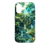 Fantasy Forest with Mythical Creatures Case for iPhone 16