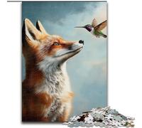 Fantasy Fox 1000 Piece Jigsaw Puzzles for Teenagers Gifts, Classic Educational Games Beautiful Decoration (26x38cm)