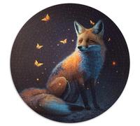 Fantasy Fox JigsawPuzzle 1000 Pieces for Adults Cardboard Puzzles Family Interactive Game, Craft Gift with Colorful Artwork 67.5x67.5cm