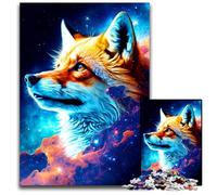 Fantasy Fox JigsawPuzzle 1000 Pieces for Adults Puzzles for Adults DIY Home Decor Gift, Brain Teaser Game 26X38CM/10.23x14.96inch