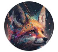Fantasy Fox Painting JigsawPuzzle 1000 Pieces for Adults Challenging Puzzles Family Game Night, Home Decor & Brain Training Gift (Size 67.5x67.5cm)