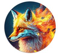 Fantasy Fox Puzzles 1000 Pieces for Adults Jigsaw Puzzles for Adults DIY Home Decor Gift, Adult Brain Teaser (Size 67.5x67.5cm)