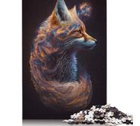 Fantasy Fox Puzzles 500 Piece Jigsaws for Adults Learning Educational Toys Family Games Festival Birthday Gifts 500pcs (52x38cm)