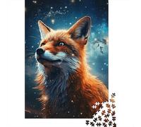 Fantasy Fox Puzzles for Adults 1000 Piece Puzzle for Teenager Age 12 Years Up Christmas Eve Gifts 1000pcs (75x50cm)