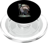 Fantasy Frog Druid hiking in the nature PopSockets PopGrip for MagSafe