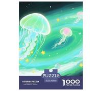 Fantasy Galaxy Jigsaw Puzzle 1000 Pieces Gift Box Adults Challenging Fun Jellyfish Stress Relief Leisure 70x50cm/1000pcs
