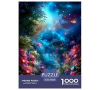 Fantasy Galaxy Puzzles 1000 Piece Challenge Toy Adults And Children Colorful Cosmos Impossible Jigsaw Puzzle Educational Challenge Interactive Play Home Decoration Gift 70x50cm/1000pcs