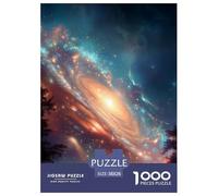 Fantasy Galaxy Puzzles 1000 Piece Challenge Toy Adults And over 12 Years Old Magical Cosmos Puzzle Game Educational Challenge Stress Relief Home Decoration Gift 38x26cm/1000pcs