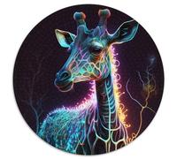 Fantasy Giraffe Puzzles 1000 Pieces for Adults Jigsaw Puzzles for Adults DIY Home Decor Gift, Adult Brain Teaser (Size 67.5x67.5cm)