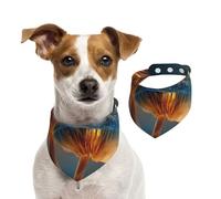 Fantasy Glowing Mushroom Dog Bandana, Adjustable for Boys and Girls,Suitable for Cats and Dogs Pet Accessories