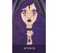 Fantasy Gothic Notebook Journal, Art Cover, Original Painting by Ellie Spencer, Paperback, 100 Lined Cream Pages: For Lovers of Gothic Fantasy, Magic, Sorcery, Mystical, Witchy, Gothcore, Fantasycore