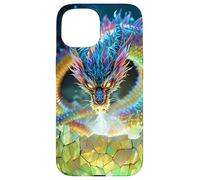Fantasy Green Dragon Egg Case for iPhone 15