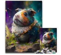 Fantasy Guinea Pig 1000-Piece Jigsaw Puzzle Difficult Puzzles for Adults for Teenagers, Family Game Night, Brain-Challenging Gift Idea 50x75CM/19.68x29.52inch