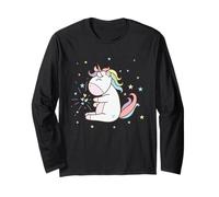 Fantasy Horse Dear Unicorn Sitting Long Sleeve T-Shirt