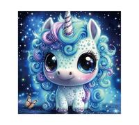 Fantasy Horse Star Puzzle 1000 Pieces for Adults, Magic Cute Animal Galaxy Jigsaw Puzzle, Starry Night Glitter Jewel Puzzles