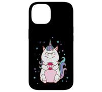 Fantasy Horse Unicorn eating a Donut Case for iPhone 14
