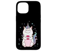 Fantasy Horse Unicorn eating a Donut Case for iPhone 15