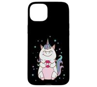 Fantasy Horse Unicorn eating a Donut Case for iPhone 15 Plus