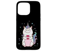 Fantasy Horse Unicorn eating a Donut Case for iPhone 15 Pro Max