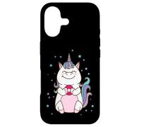 Fantasy Horse Unicorn eating a Donut Case for iPhone 17
