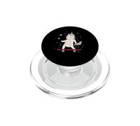 Fantasy Horse Unicorn on the Skateboard PopSockets PopGrip for MagSafe
