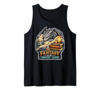 Fantasy is My Comfort Genre Cozy Dragon Fantasy Core Tank Top