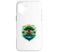 Fantasy - Island - Tree Case for iPhone 16 Plus