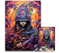 Fantasy Japanese Warrior 1000 Piece Puzzle Puzzles for Adults for Teenagers & Family Fun DIY Brain Teaser Game Gift 1000 PCS(75x50cm)