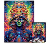 Fantasy Japanese Warrior 1000 Pieces Puzzle Gifts Difficult Puzzles for Adults Educational Brain Teaser, Artistic Home & Office Decor, Age 1000 PCS(75x50cm)