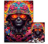 Fantasy Japanese Warrior Puzzles for 1000 Piece Jigsaw Puzzles for Adults for Teenagers, Family Game Night, BrainChallenging Gift Idea 1000 PCS(75x50cm)