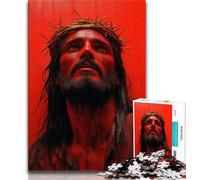 Fantasy Jesus 1000 Piece Jigsaw Puzzle for Adults And Teenagers,for Educational Game Challenge Toy for Is Ideal As A Gift for The Whole Family (50x75cm)