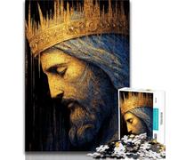 Fantasy Jesus 1000 Piece Jigsaw Puzzle for Adults Teens,Educational Games Home Decoration Deal As Gifts for The Whole Family (75x50cm)