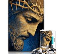 Fantasy Jesus 1000 Piece Jigsaw Puzzle for Adults Teens,Help The Brain Exercise Addictive Toys to Cultivate Patience Suitable for Couples 38x26cm