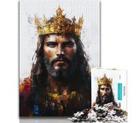 Fantasy Jesus 1000 Piece Jigsaw Puzzles for Teenagers,Learning Educational Toys Family Games Unique Birthday And Gifts 38x26cm