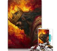 Fantasy Jesus Jigsaw Puzzles for Teenagers 1000 Piece Puzzle,Brain Intelligence Challenge Addictive Toys for Home Decoration (38x26cm)