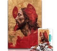 Fantasy Jesus JigsawPuzzle 1000 Pieces for Teenagers,Educational Games Home Decoration Deal As Gifts for The Whole Family 38x26cm