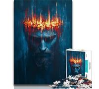Fantasy Jesus Puzzles for Adults Teens 1000 Pieces,for Educational Game Challenge Toy for Is Ideal As A Gift for The Whole Family (38x26cm)