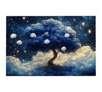 Fantasy Jigsaw Puzzles for Adults 1000, 1000 Piece Jigsaw Puzzles for Adults, 75x50cm Hard Impossible Wooden Puzzle, Challenging Game for the Whole Family, Home Decor, Theme: (Tree of Life), -7573