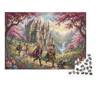 Fantasy Kingdom Castle 1000 Piece Jigsaw Puzzle,Adults & Kids 14+,Home Wall Decor,Whimsical Challenge,Educational Toy,Premium Cardboard,Great Gifts,Stress Relief 52x38cm