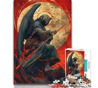 Fantasy Knight 1000 Piece Jigsaw Puzzles,Challenging Game And Family Play for Is Ideal As A Gift for The Whole Family (75x50cm)